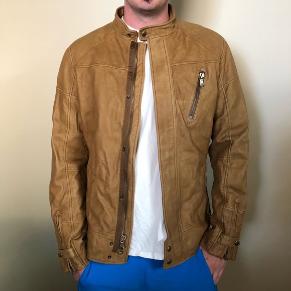 ugg leather jacket mens